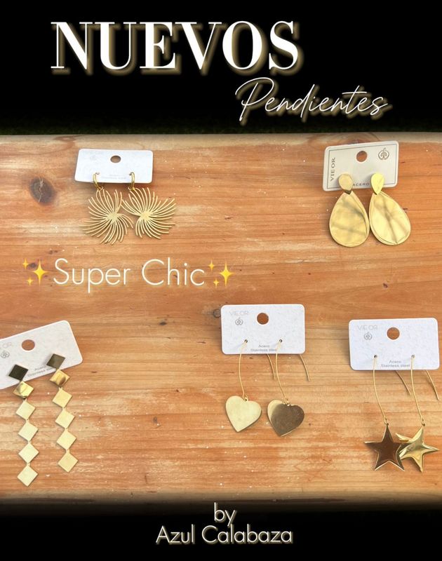 Pendientes Acero