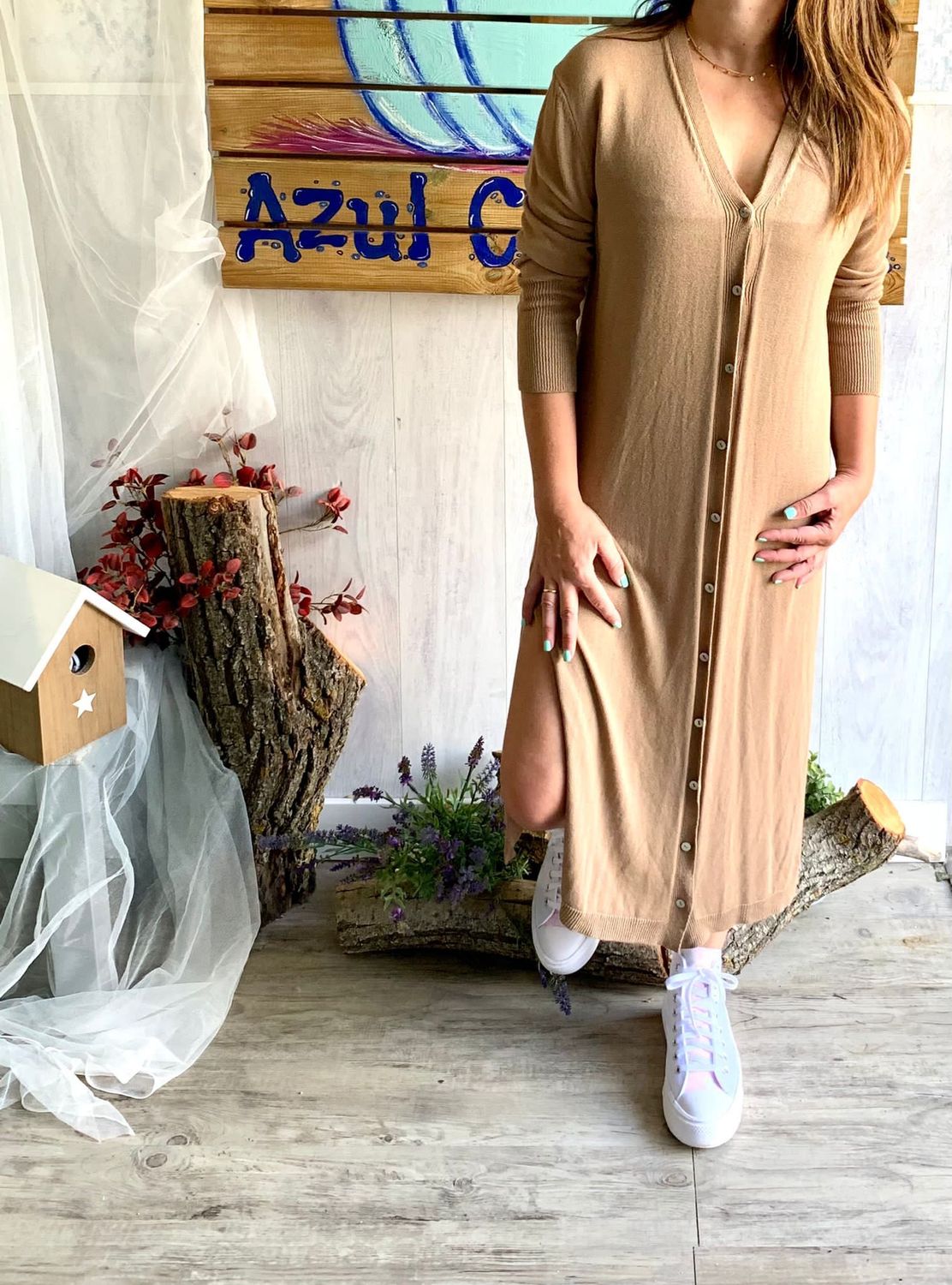 Vestido Abotonado