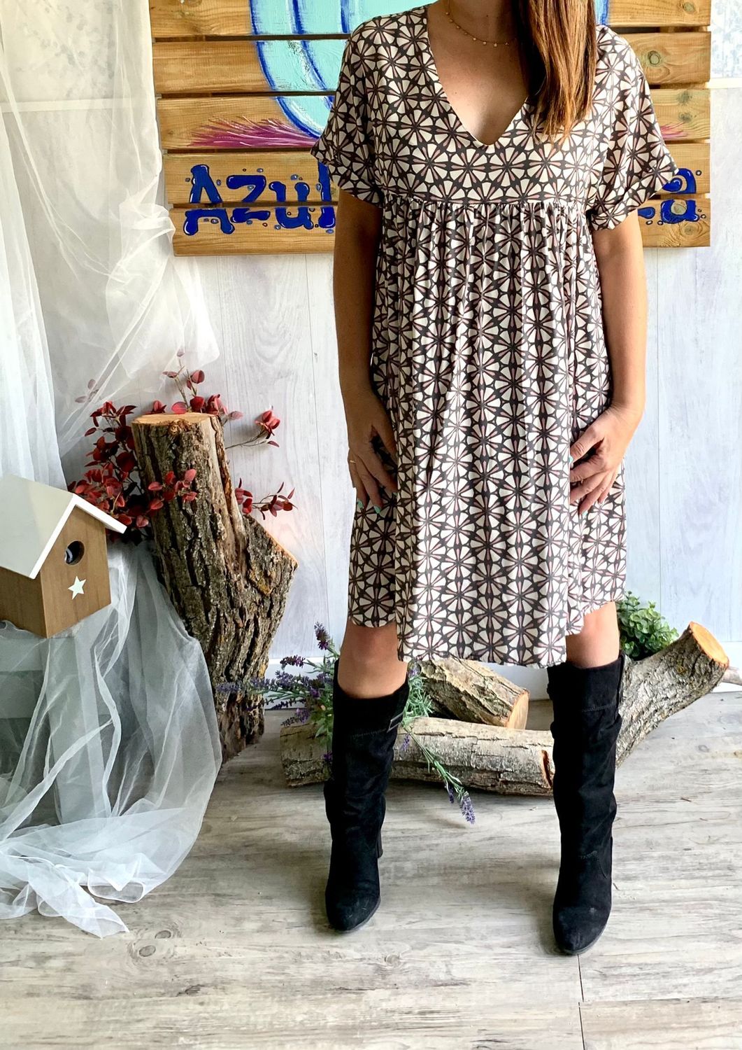 Vestido Geométrico