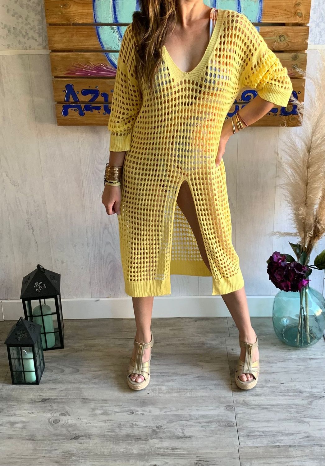 Vestido Crochet