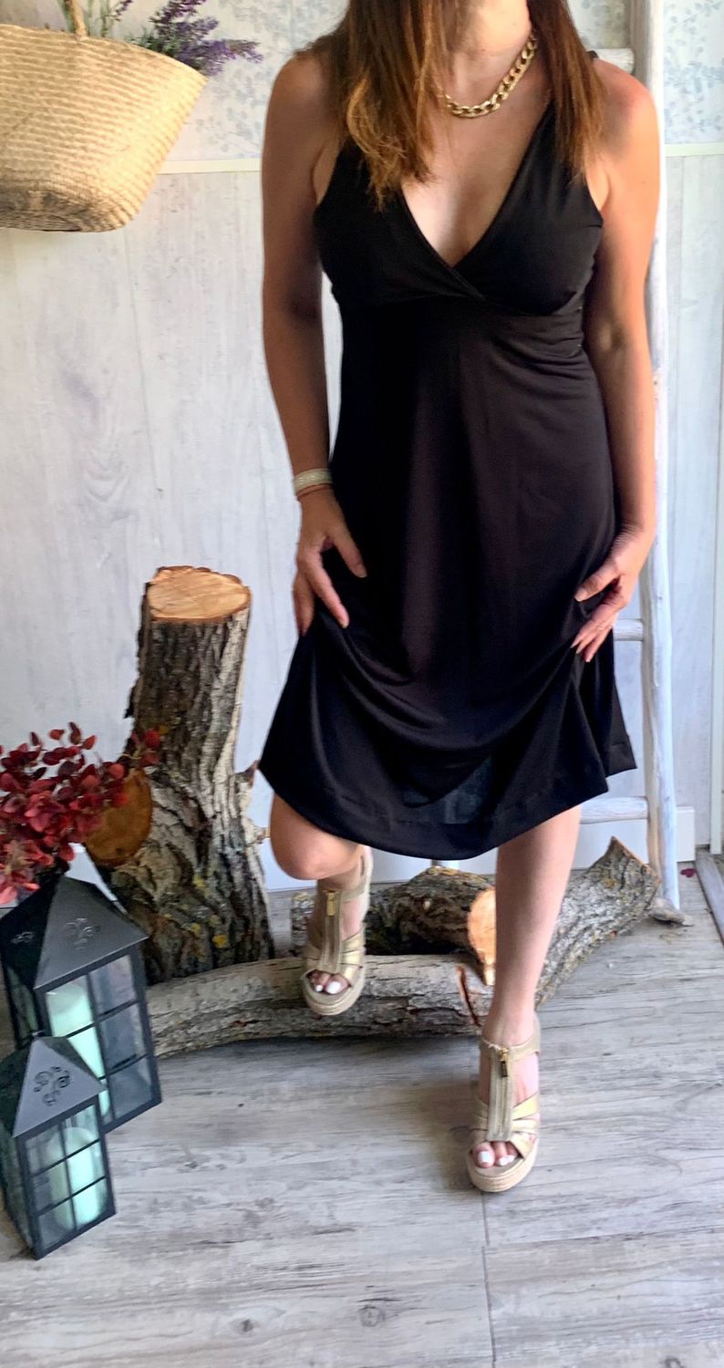 Vestido Satén