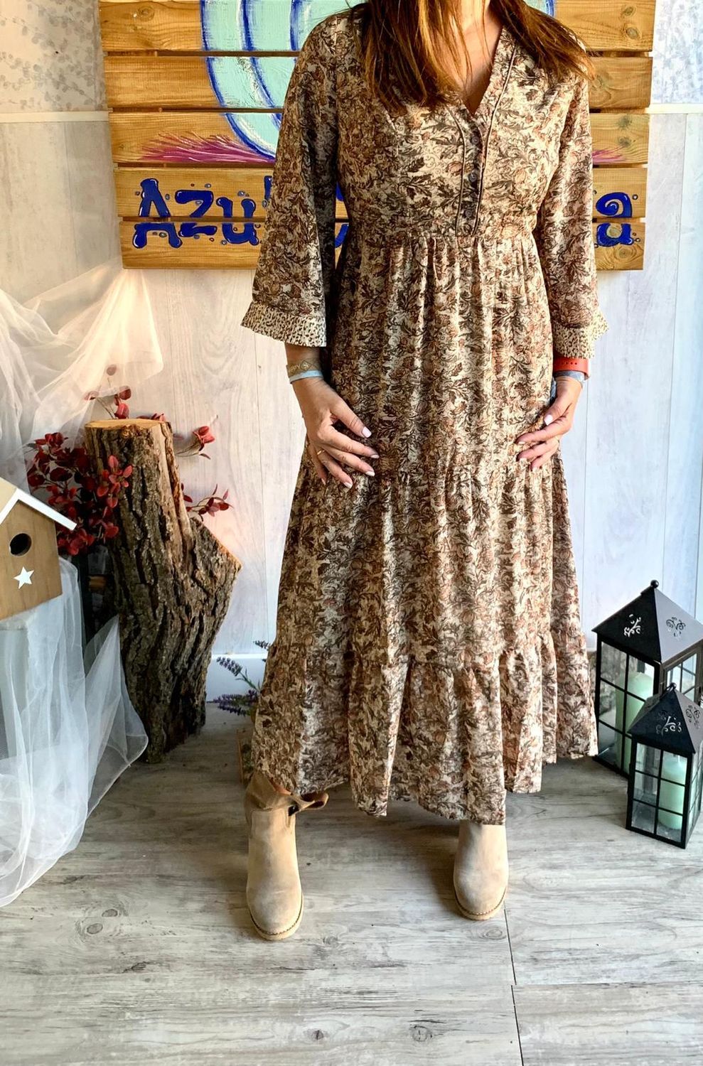 Vestido Nogal