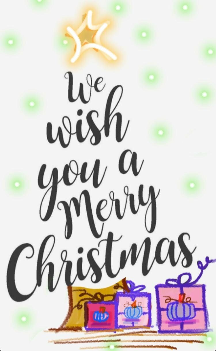 WE WISH YOU A MERRY CHRISTMAS