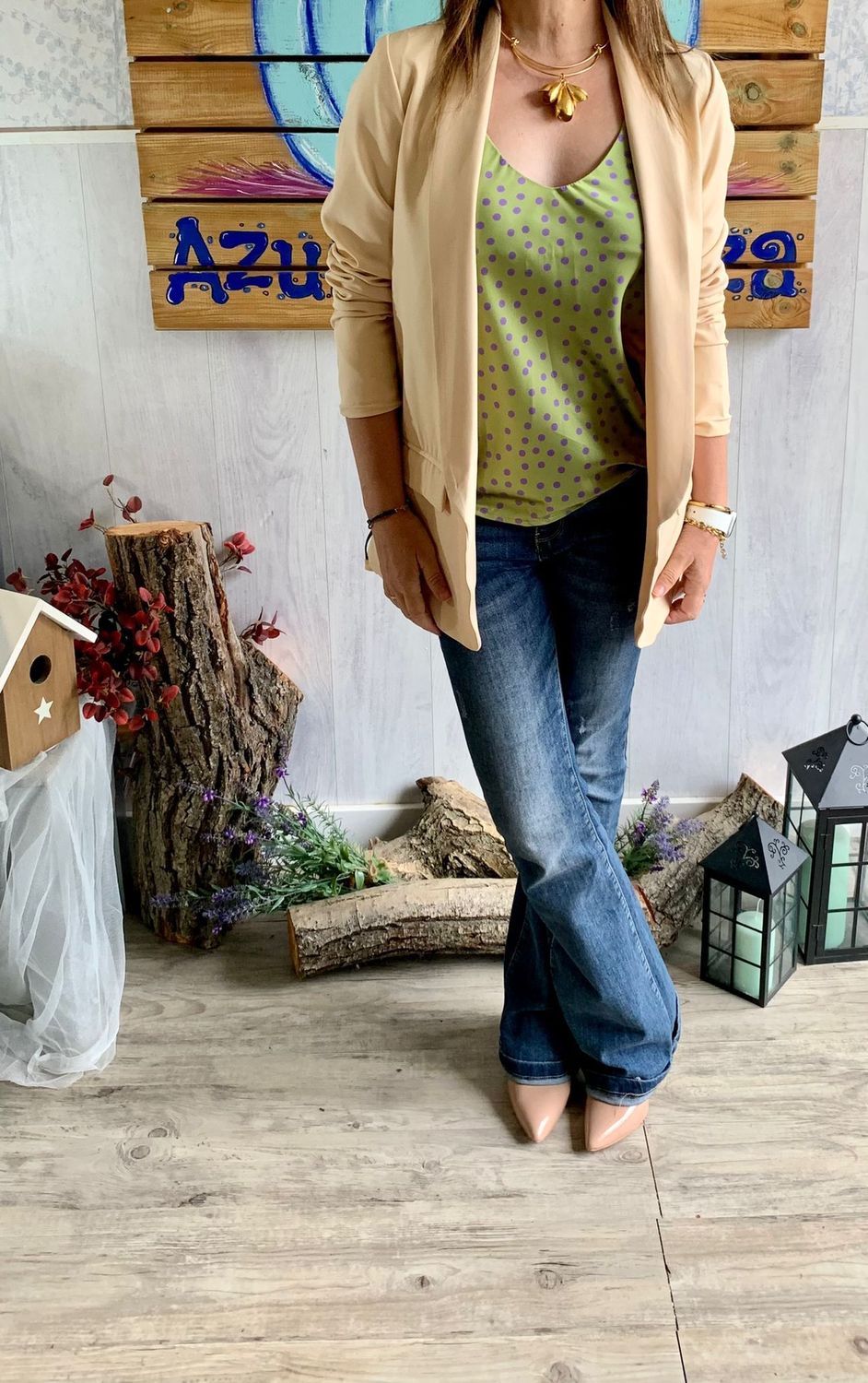 Blazer Style Crema