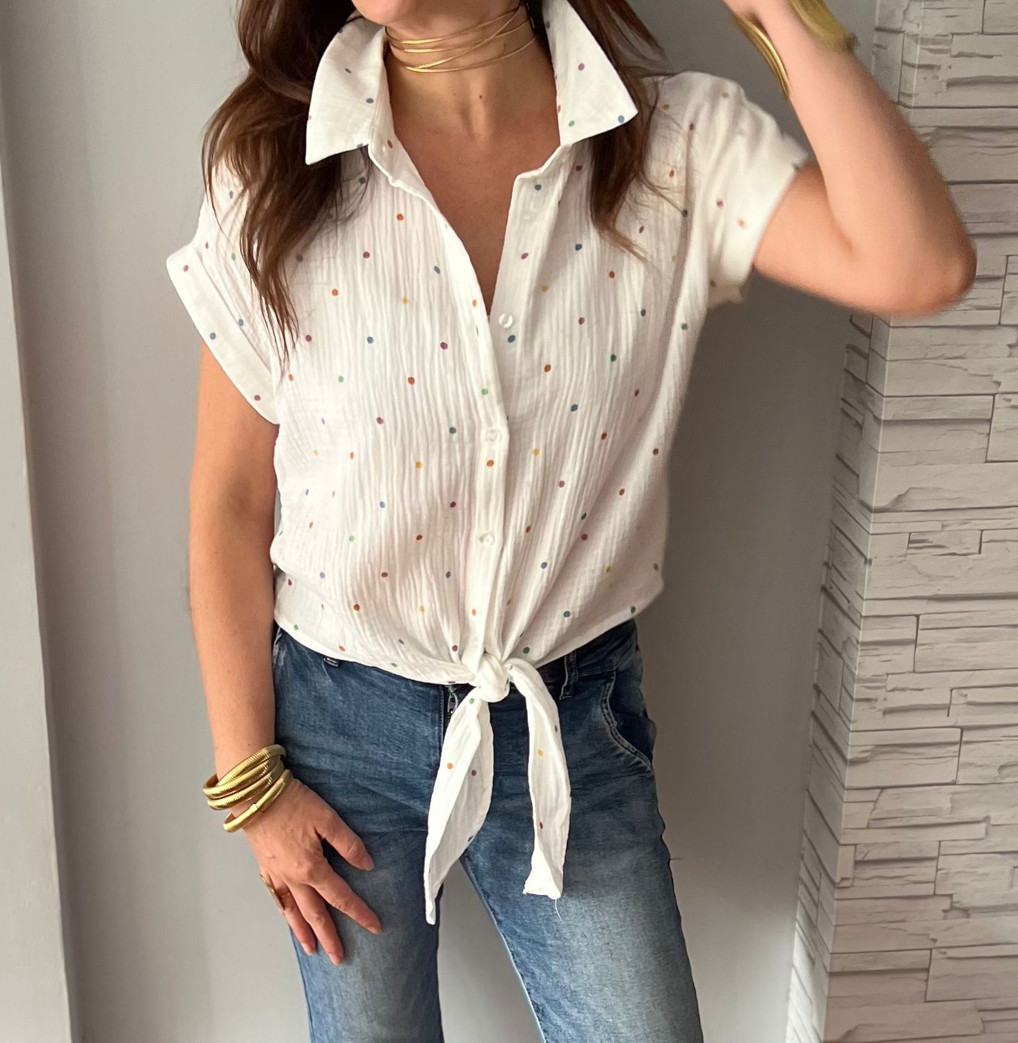 Blusa Topos Su