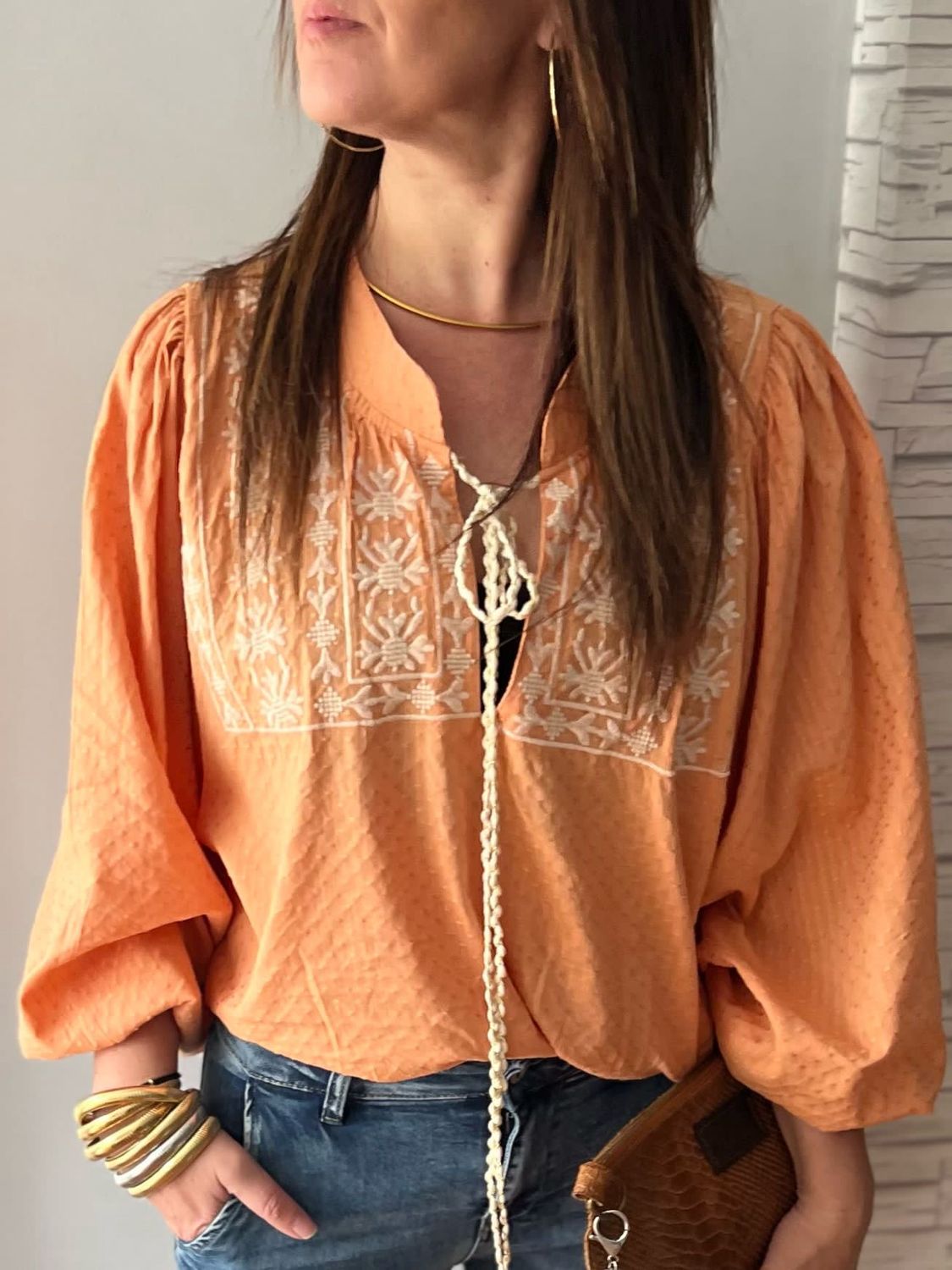 Blusa Peach
