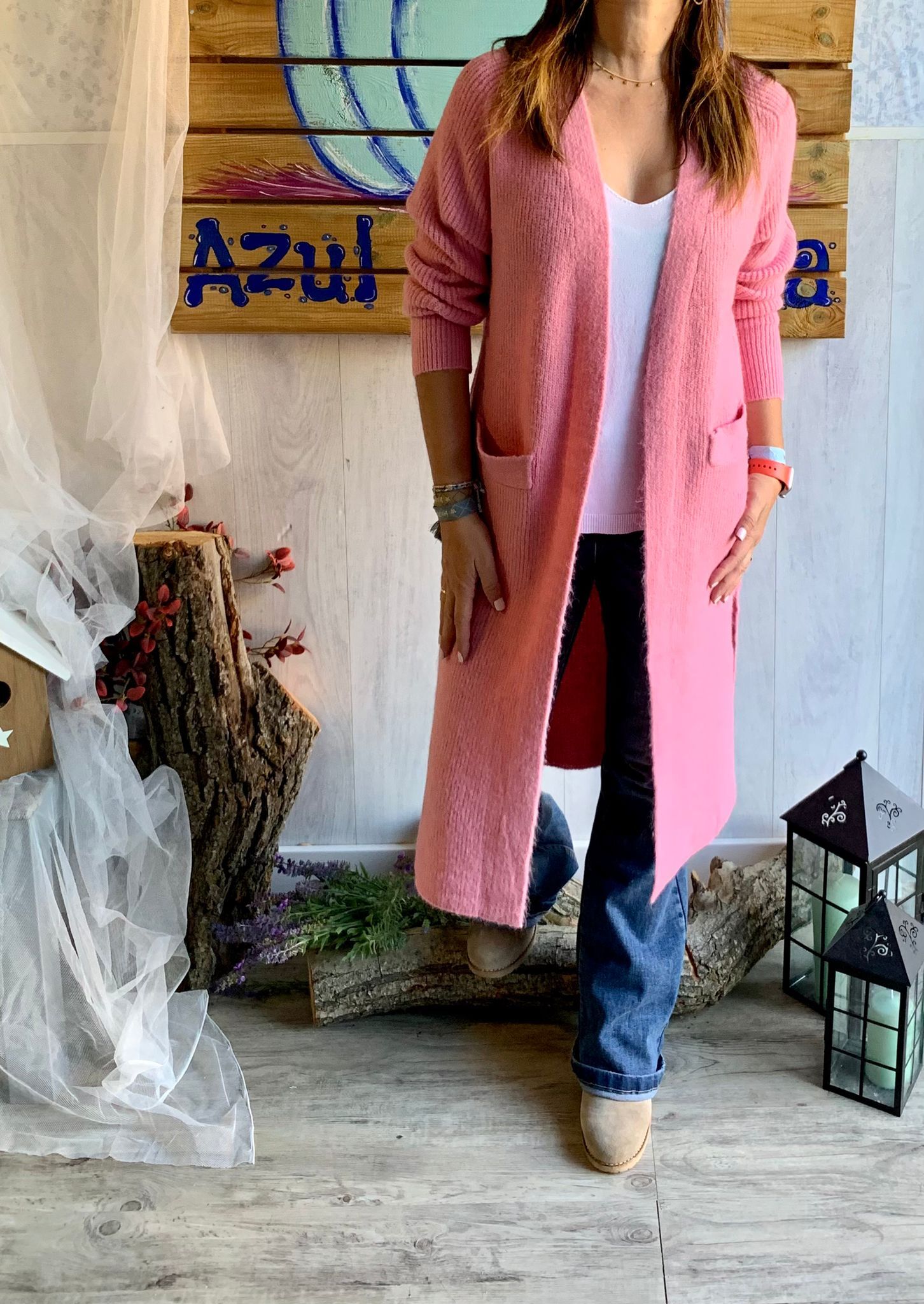 Chaqueta con Cinturón