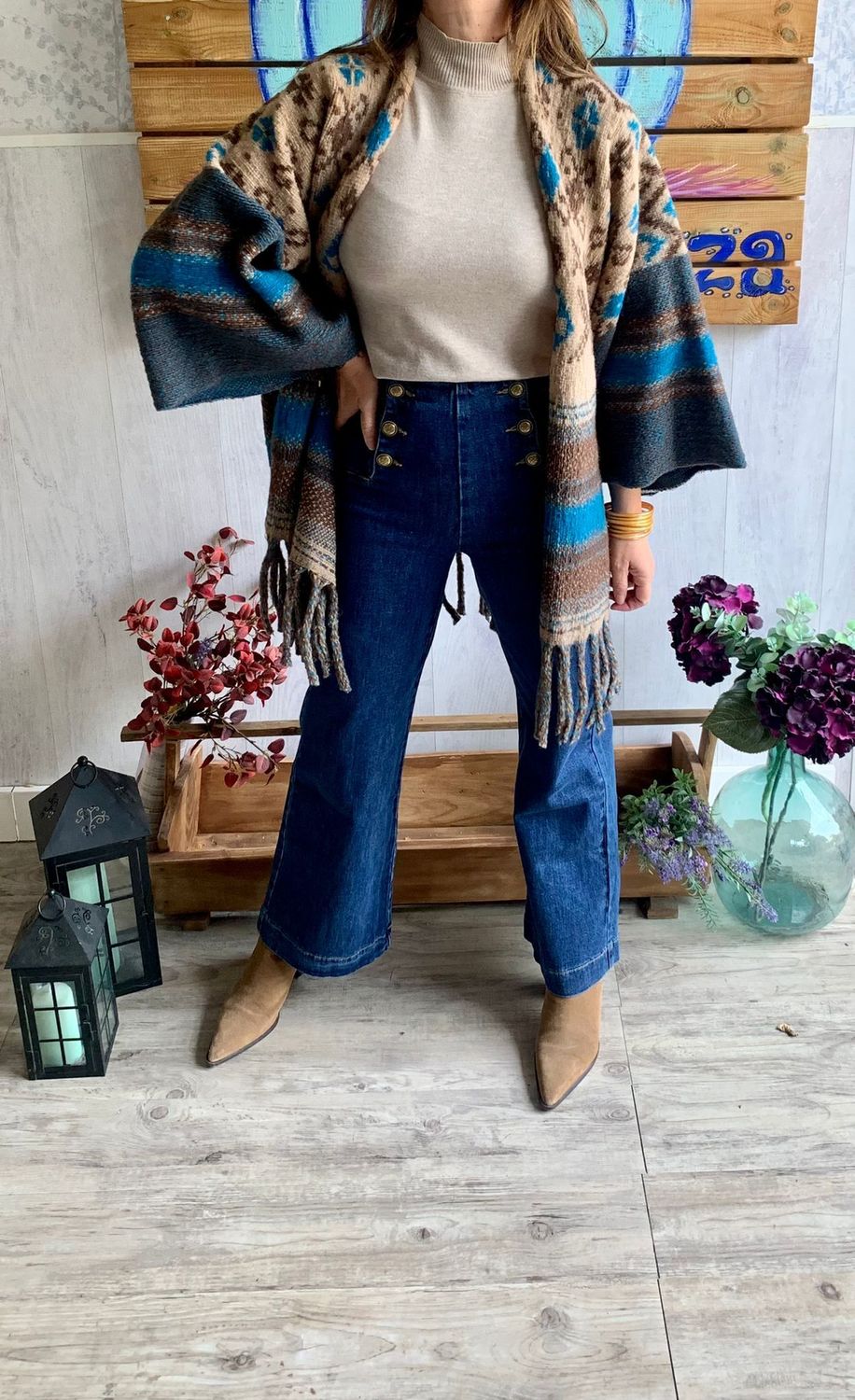Chaqueta-Poncho