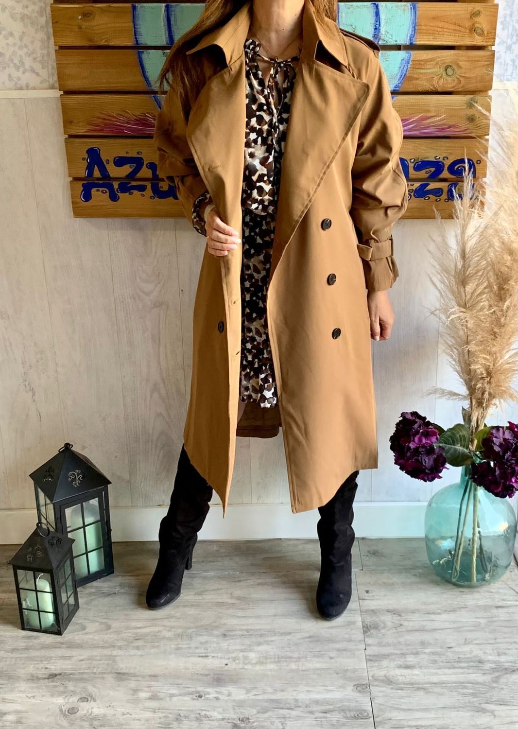 Gabardina Chic