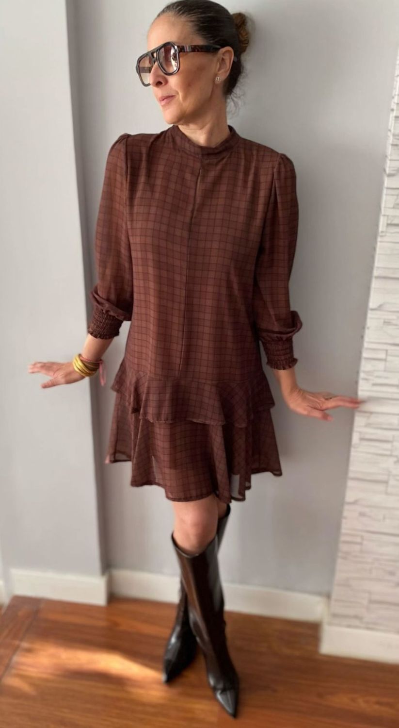 Vestido British Style
