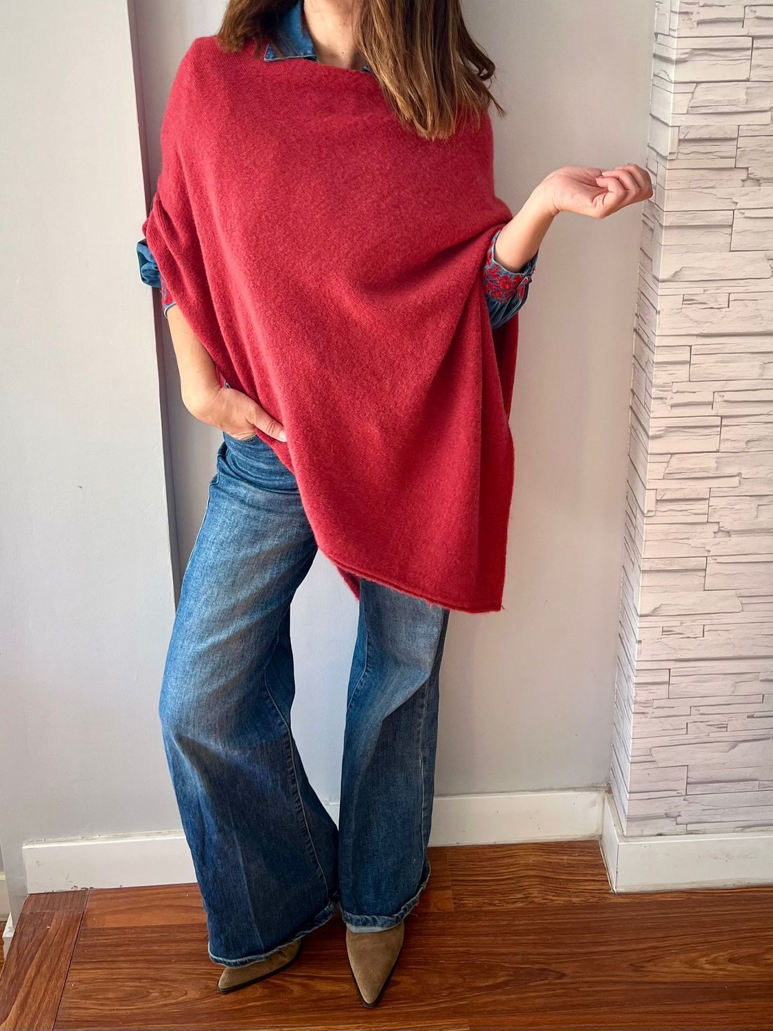 Poncho de punto Poncho de punto