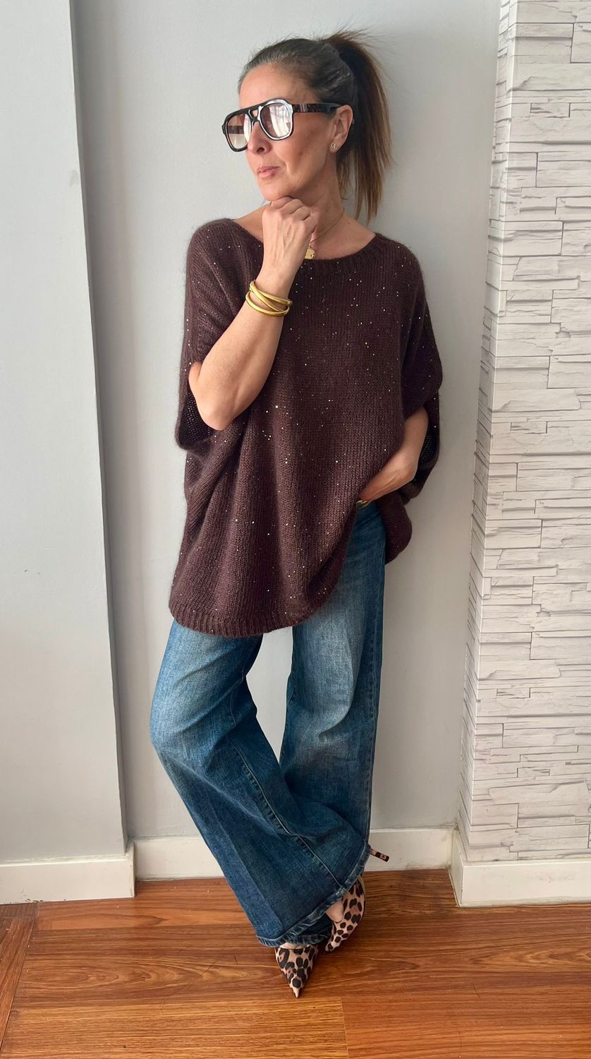 Jersey Choco Brillos Jersey Choco Brillos