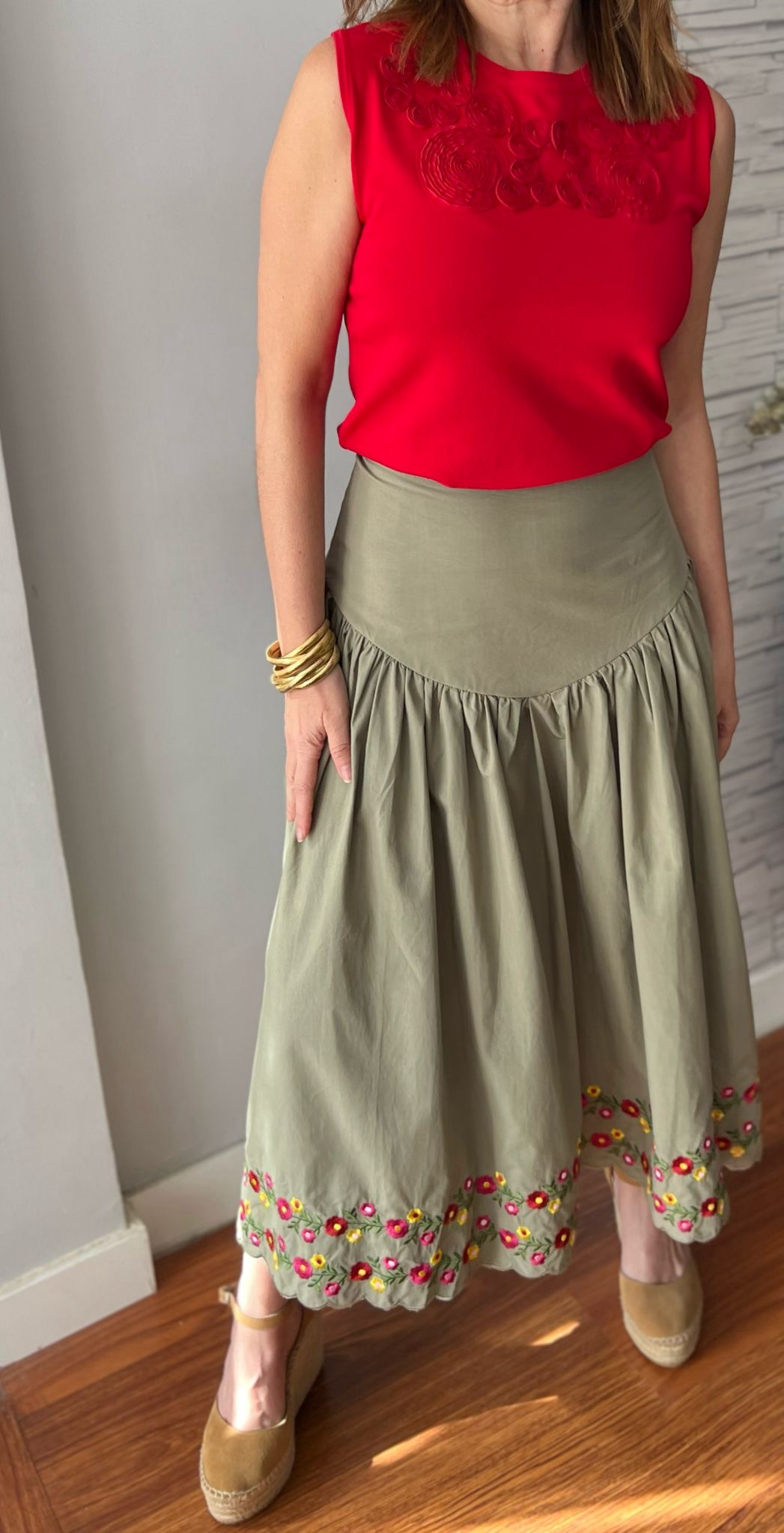 Falda Camelia