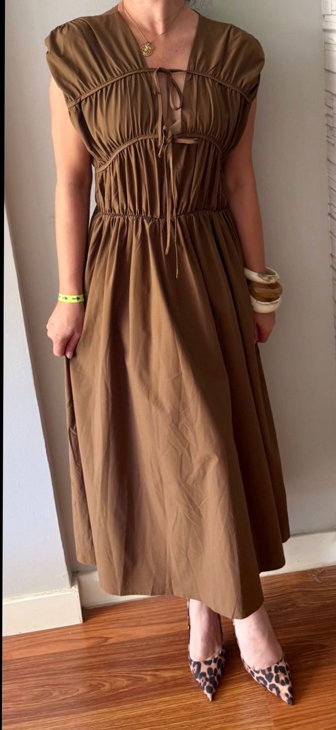 Vestido coffee Vestido coffee
