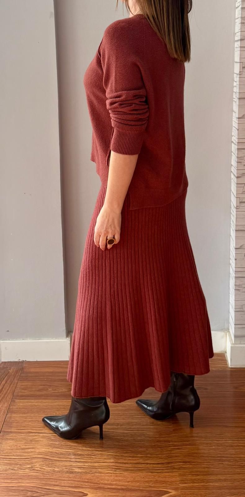 Conjunto Punto Canalé Teja