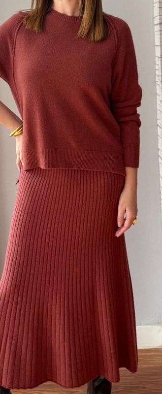 Conjunto Punto Canalé Teja