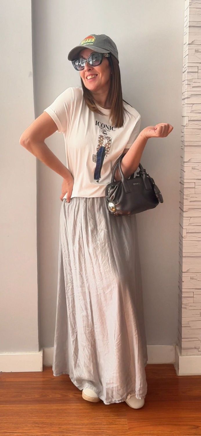 Falda Brisa Plata Falda Brisa Plata