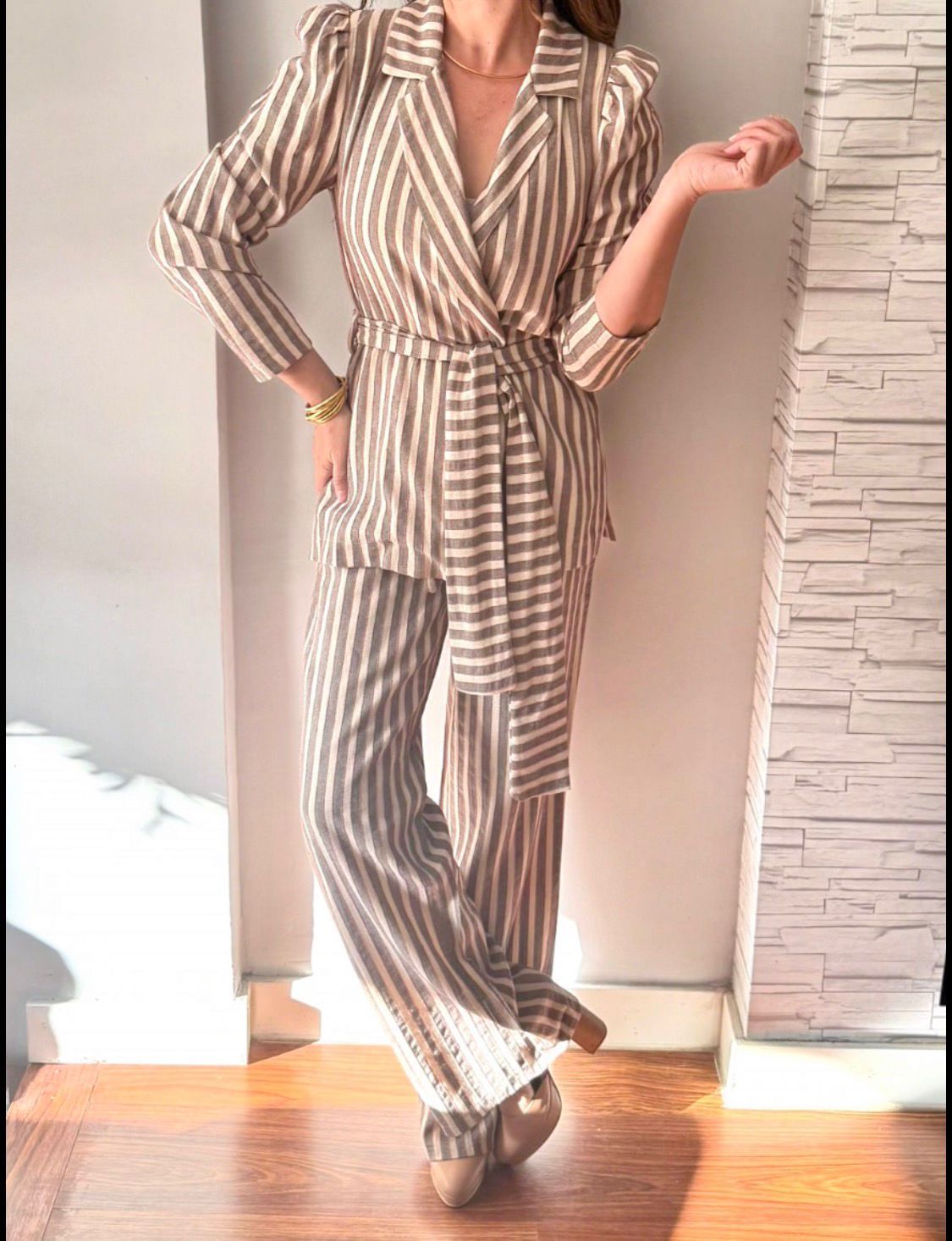 Conjunto Rayas Sahara