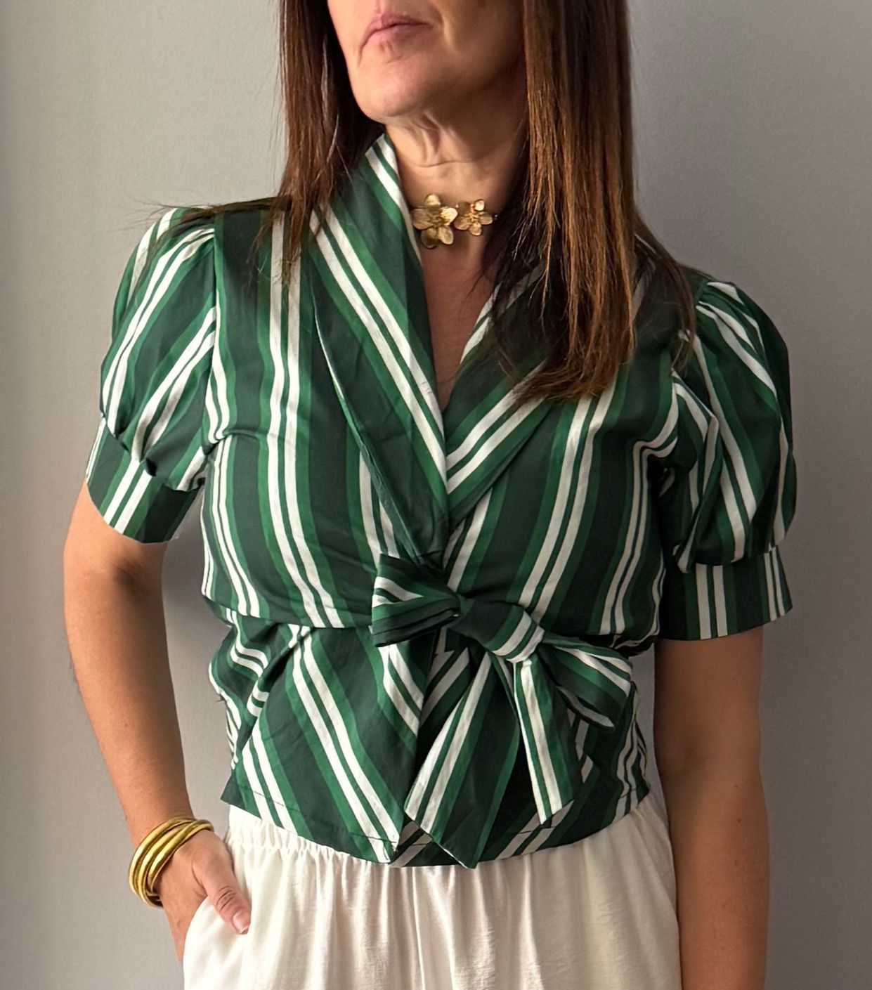 Blusa Verde Esperanza