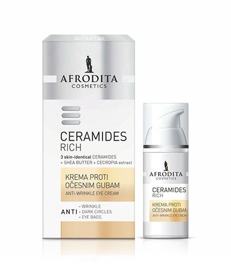 Afrodita Cosmetics Ceramides 60+ krem pod oczy