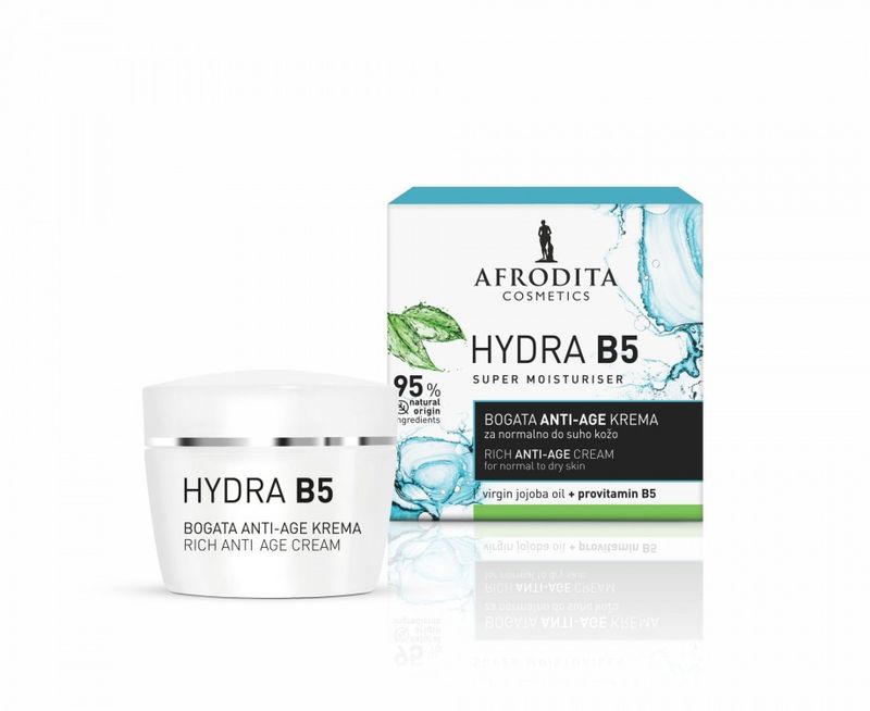 Afrodita Cosmetics Hydra B5 - krem odżywczy ANTI-AGE