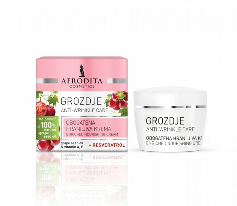 Afrodita Cosmetics Krem odżywczy do twarzy Grapes dzień i noc 50 ml