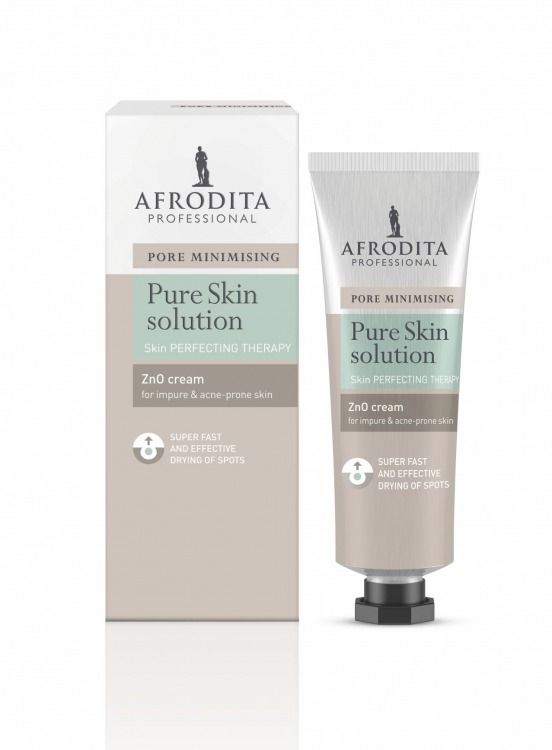 Afrodita Cosmetics Krem Pure skin solution Zno dzień i noc 50 ml