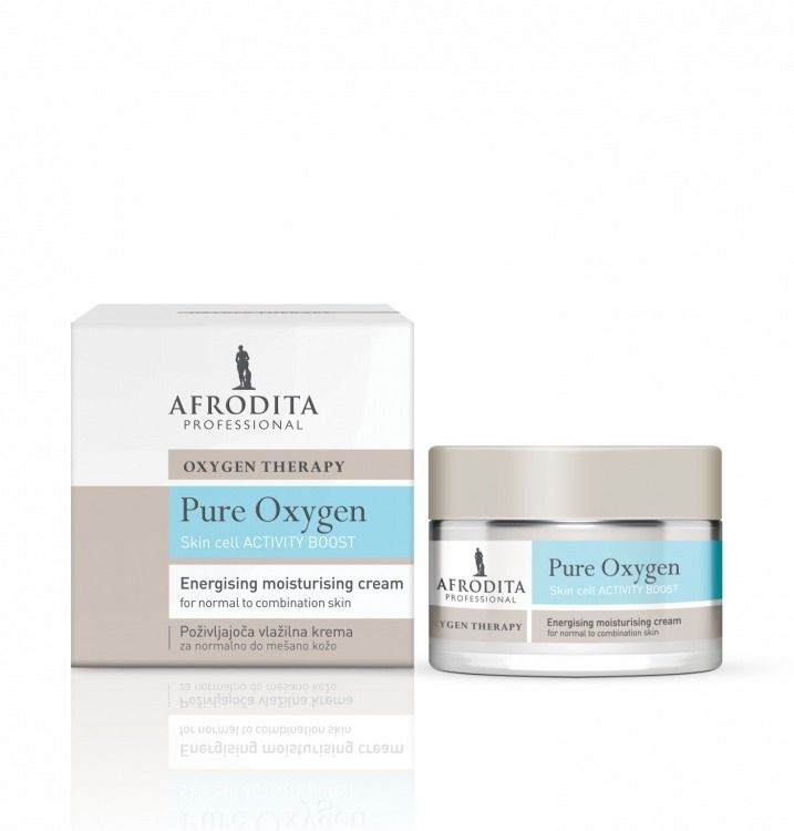 Afrodita Cosmetics PURE OXYGEN Krem nawilżający dla skóry mieszanej