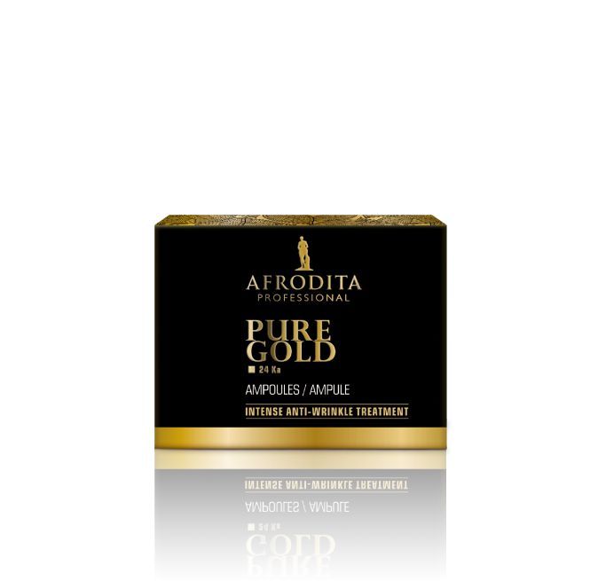 Afrodita Cosmetics Pure Gold - Luksusowe ampułki ze złotem