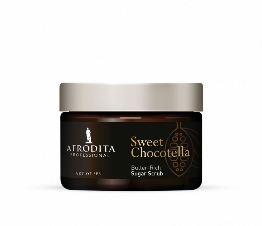 Afrodita Cosmetics ART OF SPA SWEET CHOCOTELLA - masłowy cukrowy peeling do ciała