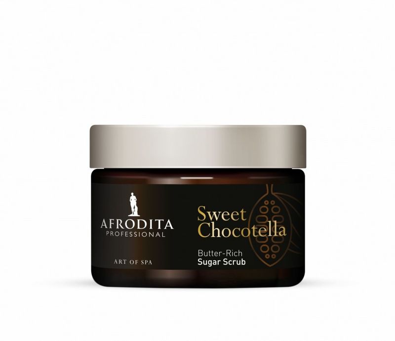 Afrodita Cosmetics ART OF SPA SWEET CHOCOTELLA - masłowy cukrowy peeling do ciała