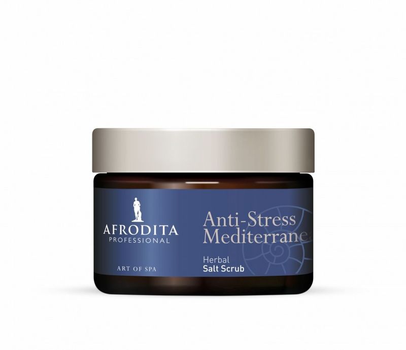 Afrodita Cosmetics ART OF SPA ANTI-STRESS MEDITERRANEAN - ziołowy peeling solny do ciała