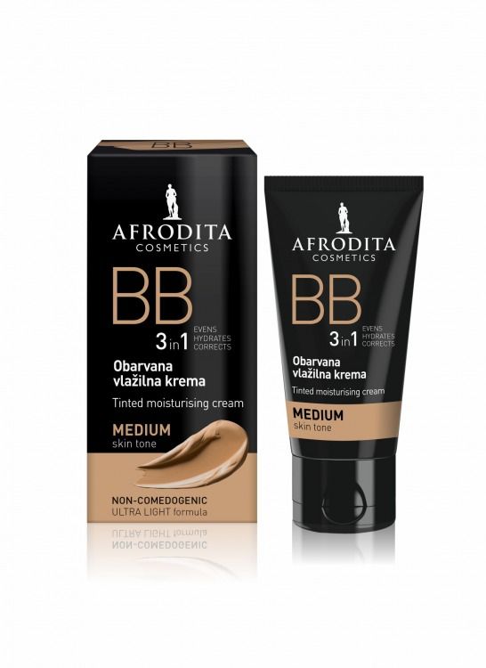Afrodita Cosmetics BB krem nawilżający - odcień MEDIUM