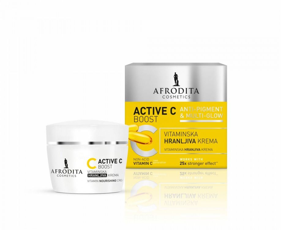 Afrodita Cosmetics Active C Boost - Bogaty odżywczy krem witaminowy