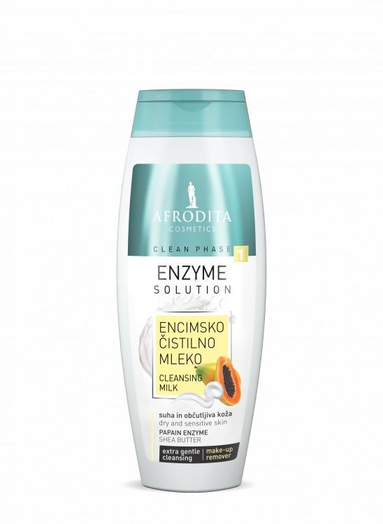 Afrodita Cosmetics Clean Phase - Mleczko ENZYME do demakijażu