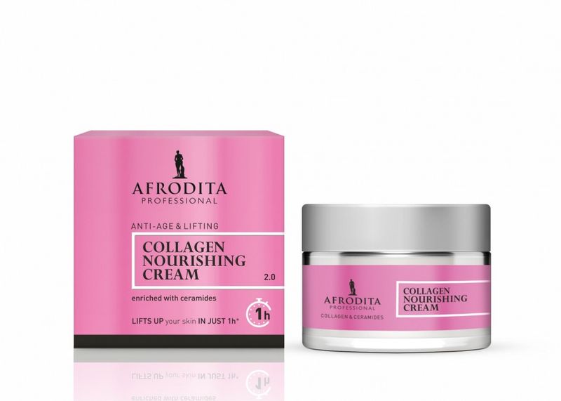 Afrodita Cosmetics Krem odżywczy do twarzy Collagen 50 ml