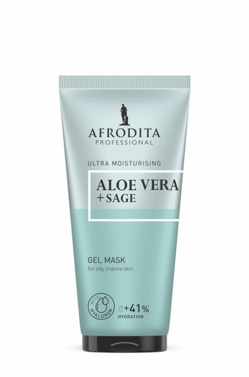 Maska do twarzy ALOE VERA + SAGE Ultranawilżająca, żelowa