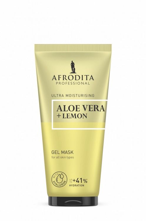 Maska do twarzy ALOE VERA + LEMON Ultranawilżająca, żelowa