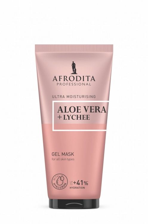 Maska do twarzy ALOE VERA + LYCHEE Ultranawilżająca, żelowa
