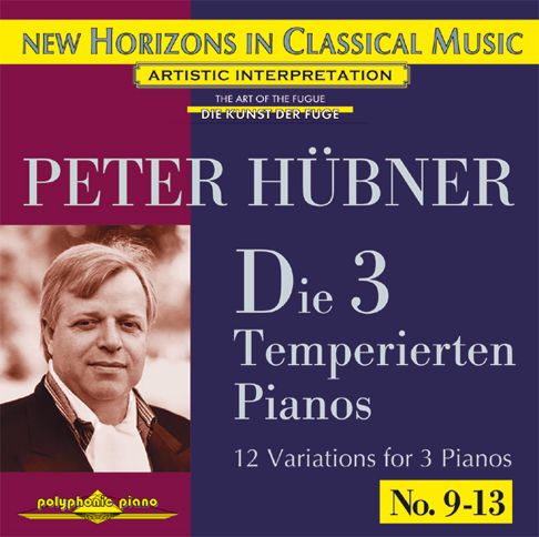 The 3 Tempered Pianos - Variations 9 - 12