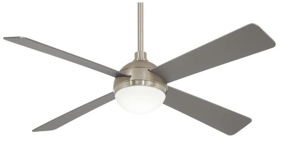Orb 54&quot; 4 Blade LED Indoor Ceiling Fan with Remote Included