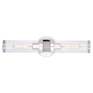 Levitt 2 Light 19&quot; Wide Bathroom Vanity Light Polished Nickel