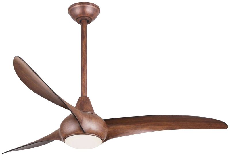 Light Wave 52&quot; 3 Blade Indoor LED Ceiling Fan with Remote Included