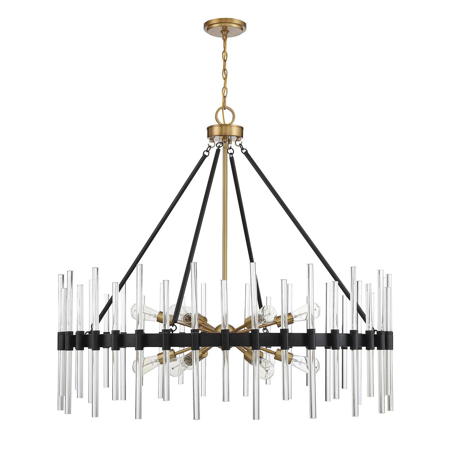 Santiago 12 Light 45&quot; Wide Crystal Chandelier