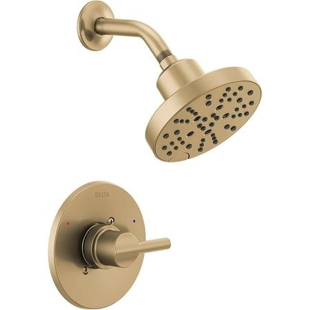 Nicoli Single Function Pressure Balanced Shower Only with Included Rough-In Valve