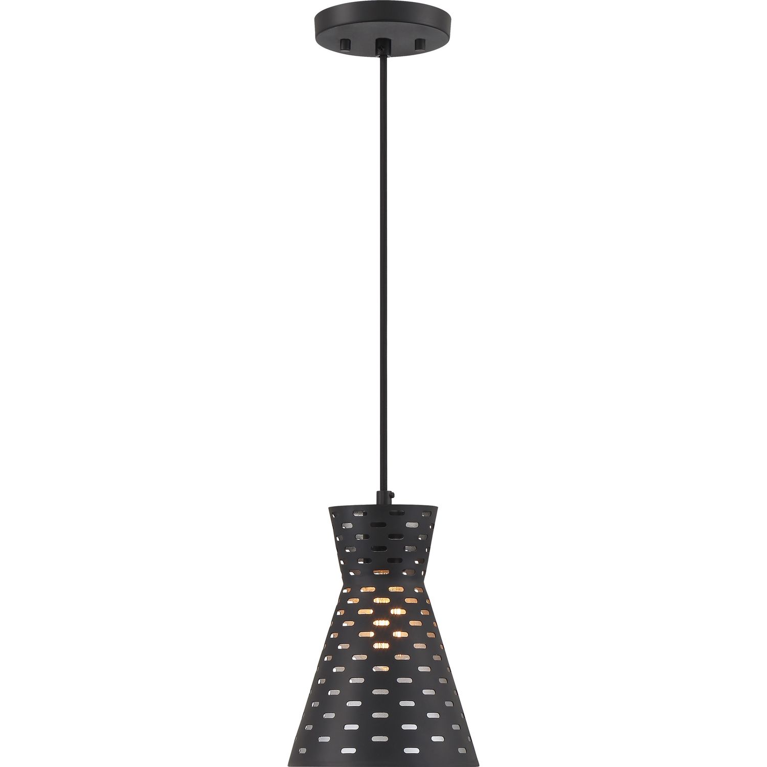 Serrano 7&quot; Wide Mini Pendant in Matte Black