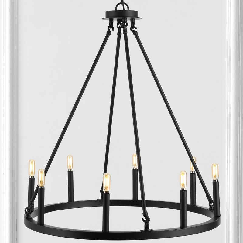 Oberto 8 Light 28&quot; Wide LED Chandelier