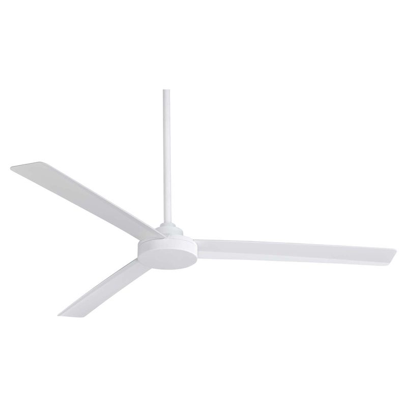 Roto XL 62&quot; 3 Blade Indoor / Outdoor Ceiling Fan with Wall Control Included in White