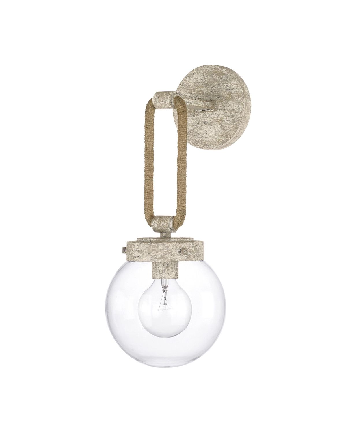 Beaufort 18&quot; Tall Bathroom Sconce in Mystic Sand