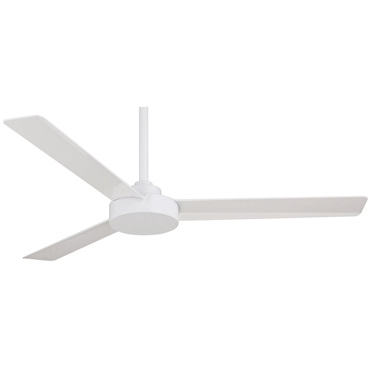 Roto 52&quot; 3 Blade Indoor Ceiling Fan with Wall Control Included in White